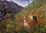 Sasso Canvas Paintings - The Valley of Sasso Bordighera 2